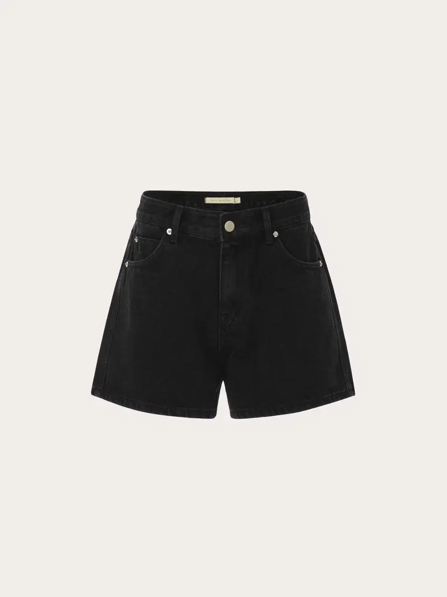 제니오 Zaenio a line black shorts